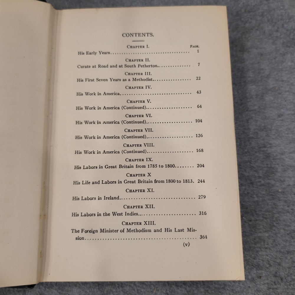 Life of Thomas Coke Warren Candler 1923 Methodist Founders‎ Series Hardcover - Picture 4 of 5
